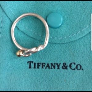 Love knot authentic Tiffany ring